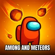 Among And Meteors - Asteroid Dodge game